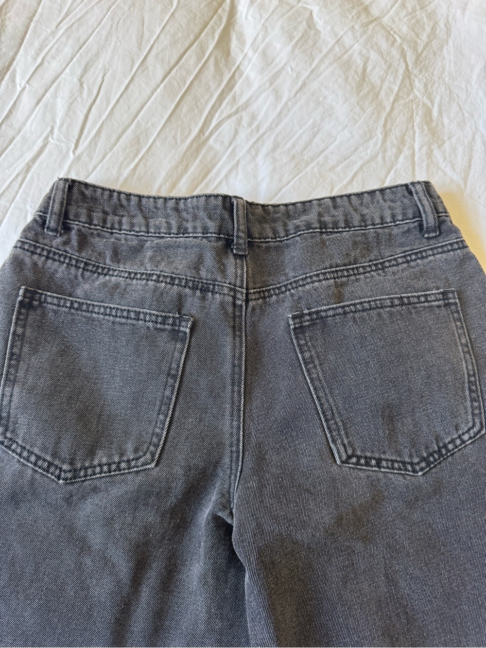 Edikted Raelynn Washed Low Rise Jeans - Black Washed - Picture 11 of 11